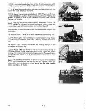 1990 Johnson Evinrude "ES" 60 thru 70 Service Repair Manual, P/N 507873, Page 147