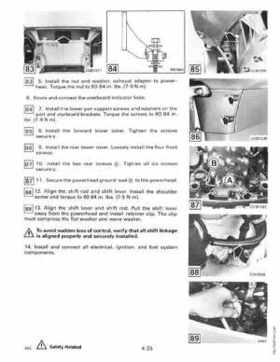 1990 Johnson Evinrude "ES" 60 thru 70 Service Repair Manual, P/N 507873, Page 151