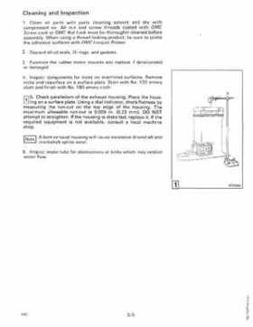 1990 Johnson Evinrude "ES" 60 thru 70 Service Repair Manual, P/N 507873, Page 166