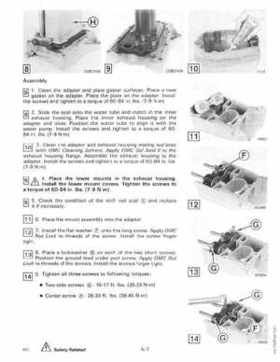 1990 Johnson Evinrude "ES" 60 thru 70 Service Repair Manual, P/N 507873, Page 168