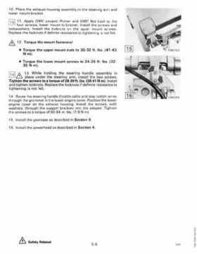 1990 Johnson Evinrude "ES" 60 thru 70 Service Repair Manual, P/N 507873, Page 169