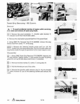 1990 Johnson Evinrude "ES" 60 thru 70 Service Repair Manual, P/N 507873, Page 176