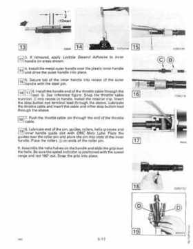 1990 Johnson Evinrude "ES" 60 thru 70 Service Repair Manual, P/N 507873, Page 178