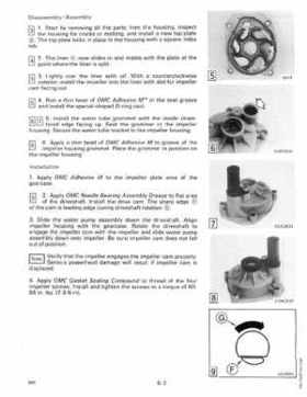 1990 Johnson Evinrude "ES" 60 thru 70 Service Repair Manual, P/N 507873, Page 187
