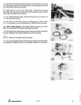 1990 Johnson Evinrude "ES" 60 thru 70 Service Repair Manual, P/N 507873, Page 192