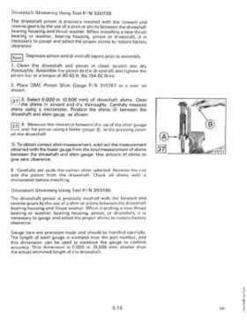 1990 Johnson Evinrude "ES" 60 thru 70 Service Repair Manual, P/N 507873, Page 196
