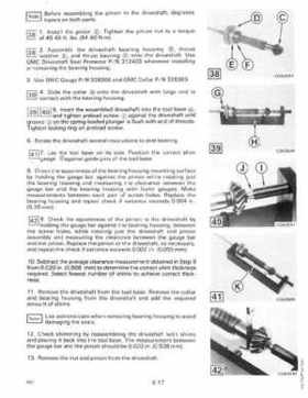 1990 Johnson Evinrude "ES" 60 thru 70 Service Repair Manual, P/N 507873, Page 197