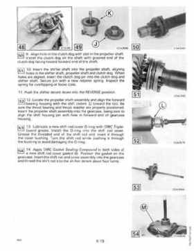 1990 Johnson Evinrude "ES" 60 thru 70 Service Repair Manual, P/N 507873, Page 199