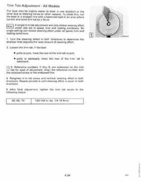 1990 Johnson Evinrude "ES" 60 thru 70 Service Repair Manual, P/N 507873, Page 204