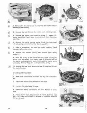 1990 Johnson Evinrude "ES" 60 thru 70 Service Repair Manual, P/N 507873, Page 209