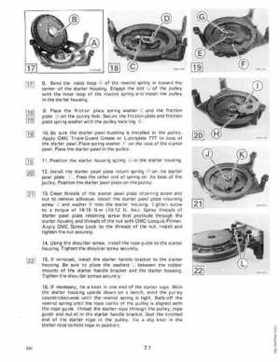 1990 Johnson Evinrude "ES" 60 thru 70 Service Repair Manual, P/N 507873, Page 211