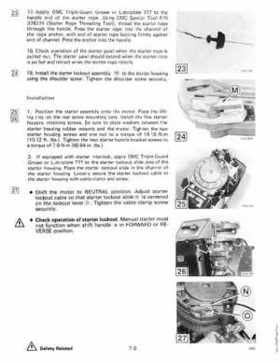 1990 Johnson Evinrude "ES" 60 thru 70 Service Repair Manual, P/N 507873, Page 212