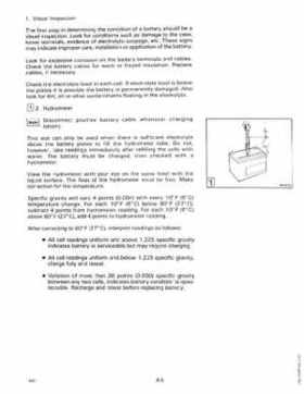 1990 Johnson Evinrude "ES" 60 thru 70 Service Repair Manual, P/N 507873, Page 217