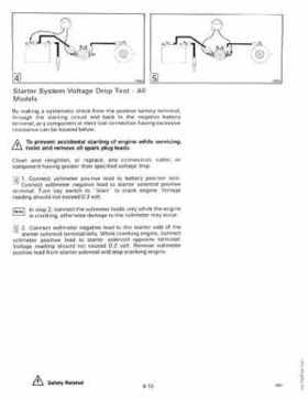 1990 Johnson Evinrude "ES" 60 thru 70 Service Repair Manual, P/N 507873, Page 222