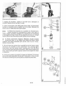 1990 Johnson Evinrude "ES" 60 thru 70 Service Repair Manual, P/N 507873, Page 228