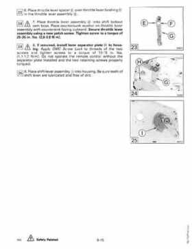 1990 Johnson Evinrude "ES" 60 thru 70 Service Repair Manual, P/N 507873, Page 250