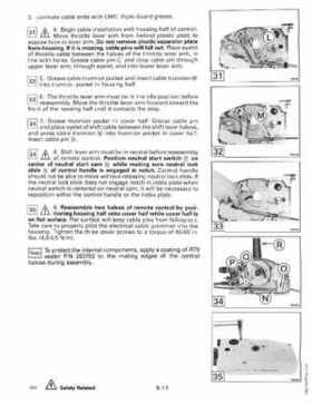 1990 Johnson Evinrude "ES" 60 thru 70 Service Repair Manual, P/N 507873, Page 252
