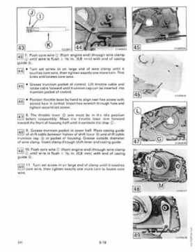1990 Johnson Evinrude "ES" 60 thru 70 Service Repair Manual, P/N 507873, Page 254
