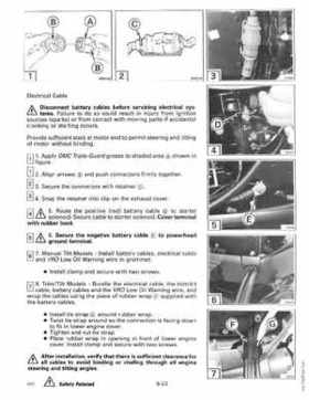 1990 Johnson Evinrude "ES" 60 thru 70 Service Repair Manual, P/N 507873, Page 258