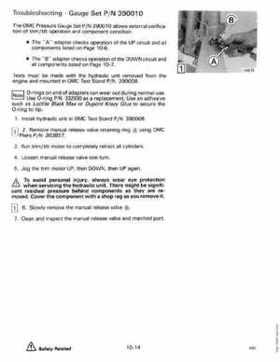 1990 Johnson Evinrude "ES" 60 thru 70 Service Repair Manual, P/N 507873, Page 272