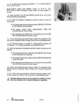 1990 Johnson Evinrude "ES" 60 thru 70 Service Repair Manual, P/N 507873, Page 273