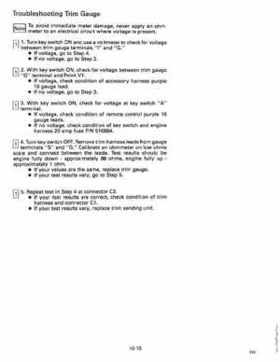 1990 Johnson Evinrude "ES" 60 thru 70 Service Repair Manual, P/N 507873, Page 276