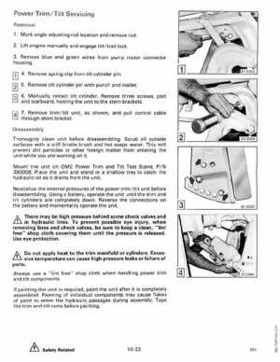 1990 Johnson Evinrude "ES" 60 thru 70 Service Repair Manual, P/N 507873, Page 280