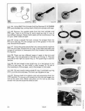 1990 Johnson Evinrude "ES" 60 thru 70 Service Repair Manual, P/N 507873, Page 289