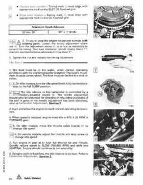 1990 Johnson Evinrude "ES" 9.9 thru 30 Service Repair Manual, P/N 507871, Page 48