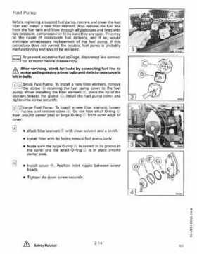 1990 Johnson Evinrude "ES" 9.9 thru 30 Service Repair Manual, P/N 507871, Page 68