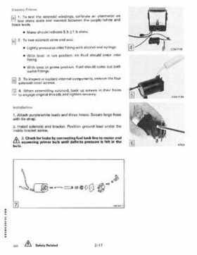 1990 Johnson Evinrude "ES" 9.9 thru 30 Service Repair Manual, P/N 507871, Page 71
