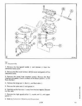 1990 Johnson Evinrude "ES" 9.9 thru 30 Service Repair Manual, P/N 507871, Page 82
