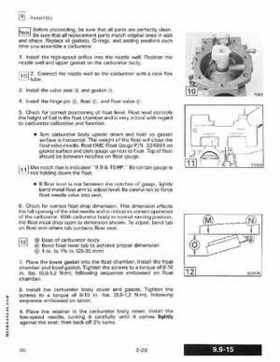 1990 Johnson Evinrude "ES" 9.9 thru 30 Service Repair Manual, P/N 507871, Page 83