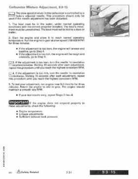 1990 Johnson Evinrude "ES" 9.9 thru 30 Service Repair Manual, P/N 507871, Page 85