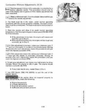 1990 Johnson Evinrude "ES" 9.9 thru 30 Service Repair Manual, P/N 507871, Page 92