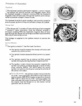 1990 Johnson Evinrude "ES" 9.9 thru 30 Service Repair Manual, P/N 507871, Page 108