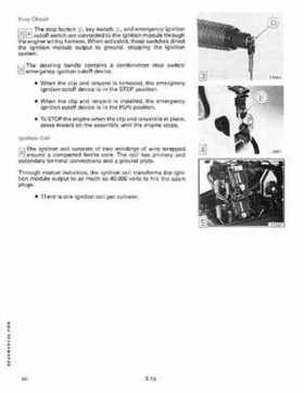 1990 Johnson Evinrude "ES" 9.9 thru 30 Service Repair Manual, P/N 507871, Page 109