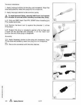 1990 Johnson Evinrude "ES" 9.9 thru 30 Service Repair Manual, P/N 507871, Page 113