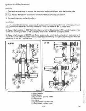 1990 Johnson Evinrude "ES" 9.9 thru 30 Service Repair Manual, P/N 507871, Page 116