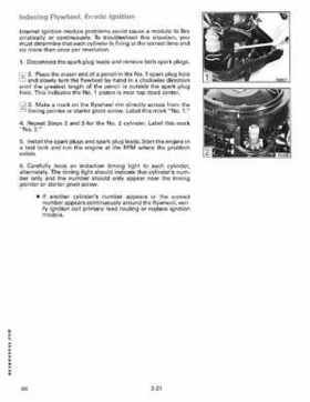 1990 Johnson Evinrude "ES" 9.9 thru 30 Service Repair Manual, P/N 507871, Page 117