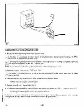 1990 Johnson Evinrude "ES" 9.9 thru 30 Service Repair Manual, P/N 507871, Page 125