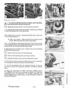 1990 Johnson Evinrude "ES" 9.9 thru 30 Service Repair Manual, P/N 507871, Page 137