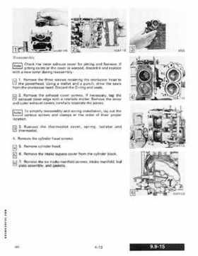 1990 Johnson Evinrude "ES" 9.9 thru 30 Service Repair Manual, P/N 507871, Page 138