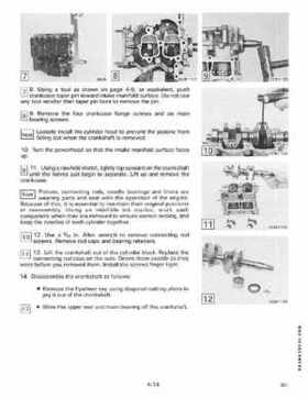 1990 Johnson Evinrude "ES" 9.9 thru 30 Service Repair Manual, P/N 507871, Page 139