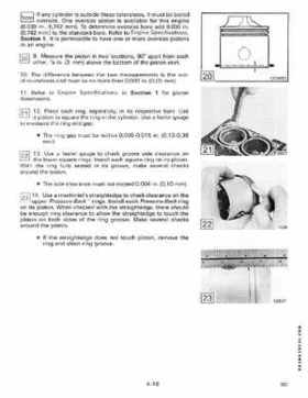 1990 Johnson Evinrude "ES" 9.9 thru 30 Service Repair Manual, P/N 507871, Page 143