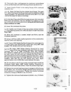 1990 Johnson Evinrude "ES" 9.9 thru 30 Service Repair Manual, P/N 507871, Page 147