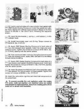 1990 Johnson Evinrude "ES" 9.9 thru 30 Service Repair Manual, P/N 507871, Page 148