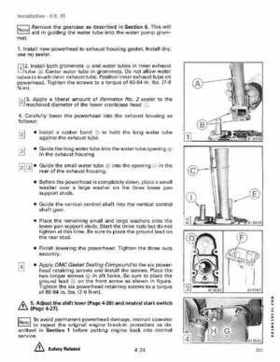 1990 Johnson Evinrude "ES" 9.9 thru 30 Service Repair Manual, P/N 507871, Page 149