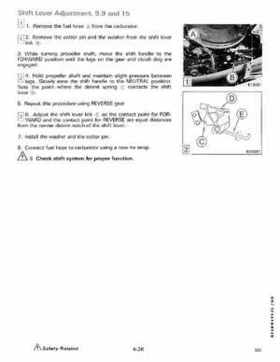 1990 Johnson Evinrude "ES" 9.9 thru 30 Service Repair Manual, P/N 507871, Page 151