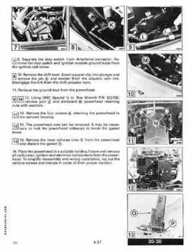 1990 Johnson Evinrude "ES" 9.9 thru 30 Service Repair Manual, P/N 507871, Page 162